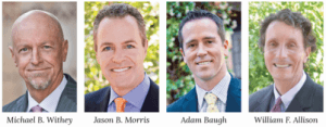 Four Withey Morris Attorneys Named to 2019 Best Lawyers in America