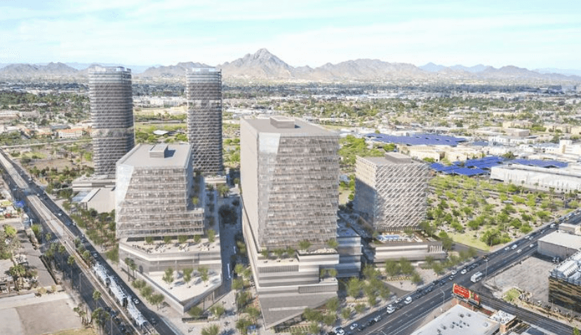 Mixed-use project with six towers proposed near Steele Indian School Park