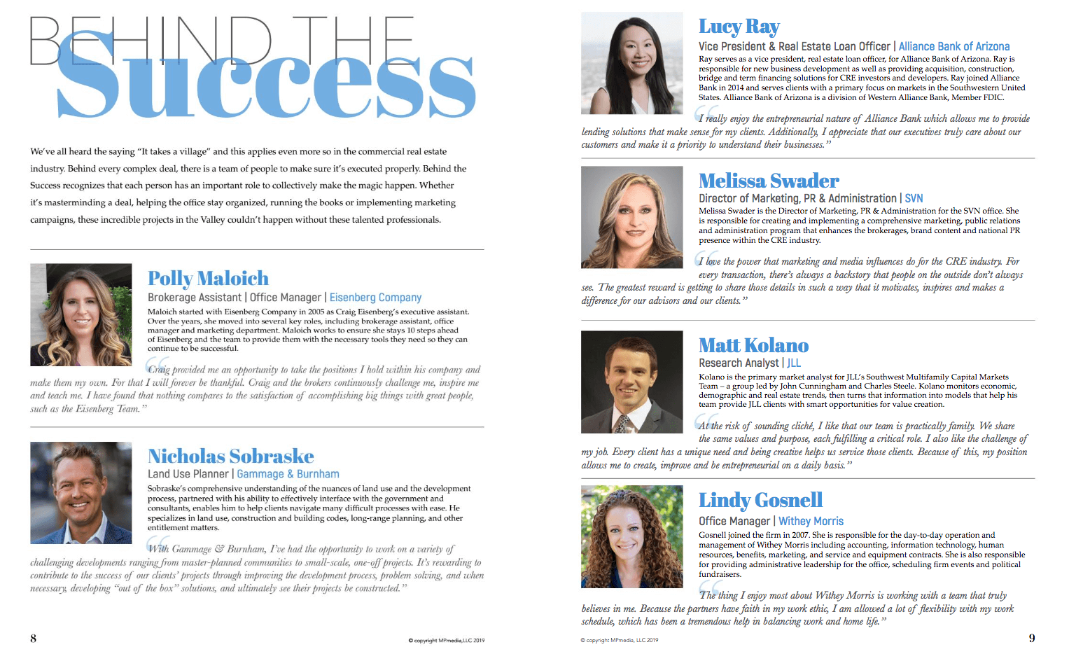 Lindy Gosnell:  Behind The Success