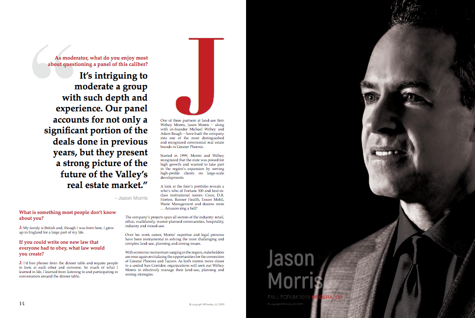 Jason Morris, Fall Forum 2019 Moderator